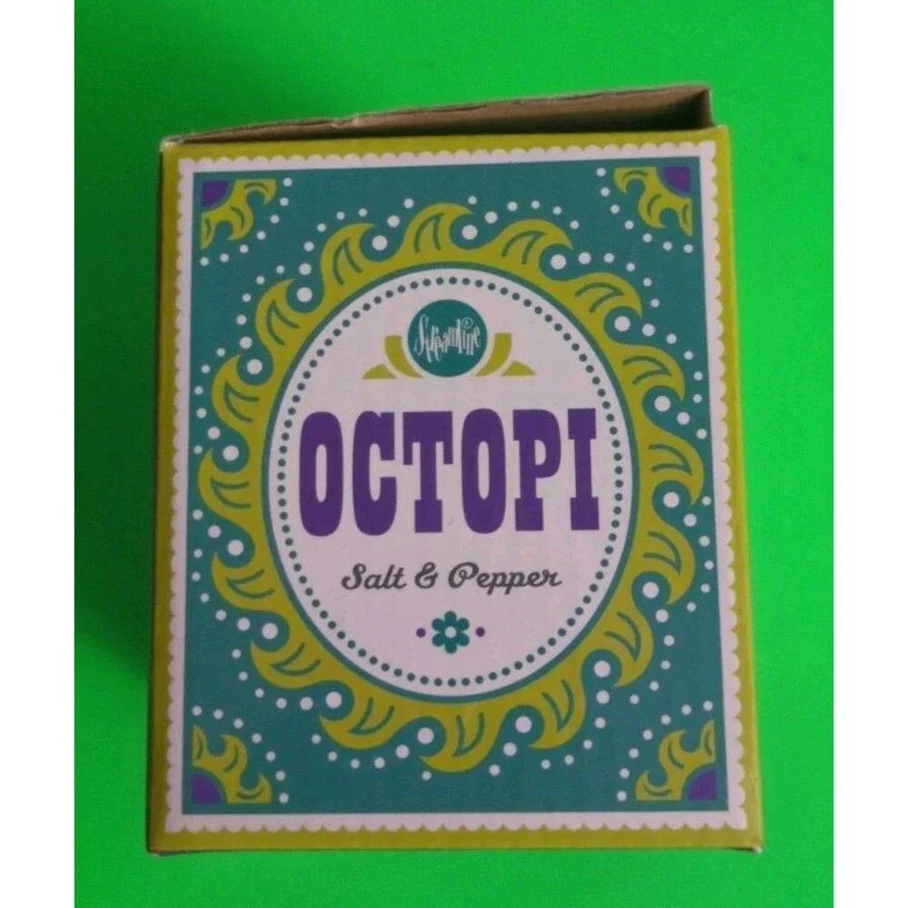Octopi Salt And Pepper Shakers New In Box